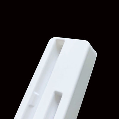 Conception interne certifiée ISO Texture mate Plateau à ampoules PS blanc pour crayon de sourcils