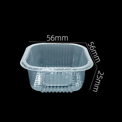 Plateau d'insertion en PET transparent pour les gâteaux, les muffins, les gâteaux et les gâteaux de lune