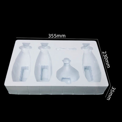 Plateau d'insertion de cloque personnalisable recyclable en PVC pour le kite de soins de la peau