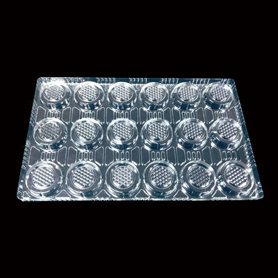 Commande personnalisée acceptée SH-0263 plateau moulé à vide transparent en PET pour boisson gazeuse thé Boba