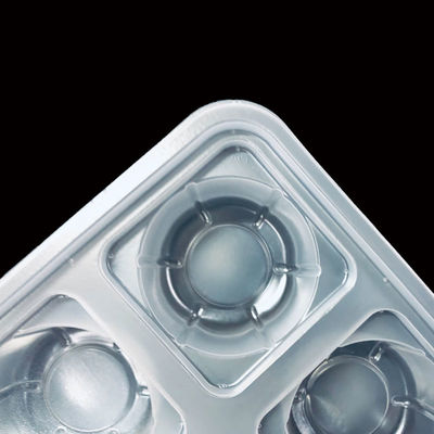 Plateau à ampoules en PP résistant au froid sur mesure pour les boules de poisson Boules de viande Emballage alimentaire