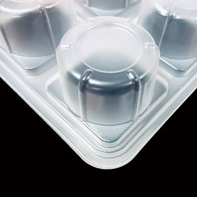Plateau à ampoules en PP résistant au froid sur mesure pour les boules de poisson Boules de viande Emballage alimentaire