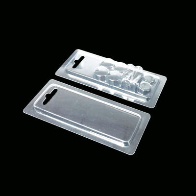 Sécurité de l'emballage en contact avec les aliments Autorisation Plateau moulé en PVC transparent avec couvercle