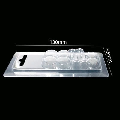 Sécurité de l'emballage en contact avec les aliments Autorisation Plateau moulé en PVC transparent avec couvercle
