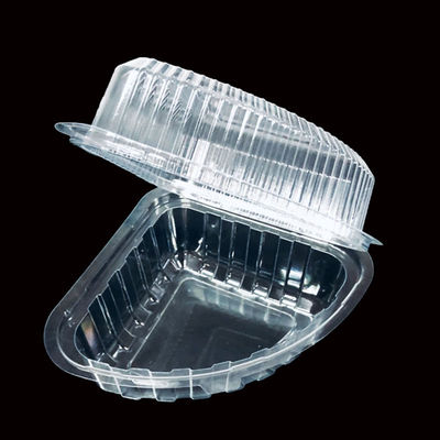 Boîte en plastique à quart de tour pour gâteaux au fromage hamburgers à fromage
