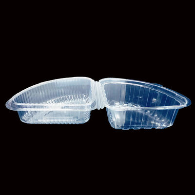 Boîte en plastique à quart de tour pour gâteaux au fromage hamburgers à fromage