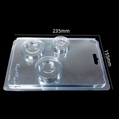 10000 MOQ sur la boîte pliante en plastique PET personnalisée