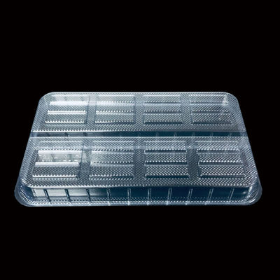 Emballage en plastique personnalisé Plateau à ampoules en PVC transparent pour les pâtisseries Des biscuits confiserie