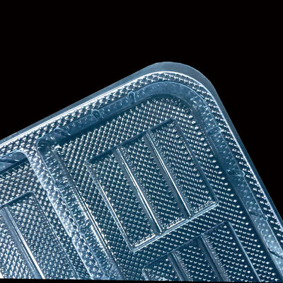 Emballage en plastique personnalisé Plateau à ampoules en PVC transparent pour les pâtisseries Des biscuits confiserie