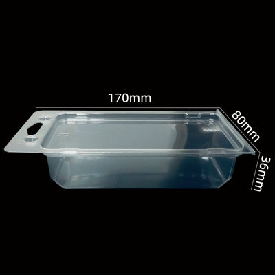 Blister PET transparent personnalisé Blister Clamshell pour les produits ménagers Épaisseur 0,2-2,0 mm
