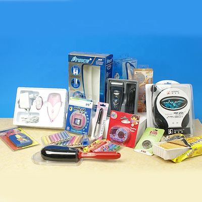 Épaisseur personnalisée Blister coulissant en PET transparent recyclable0,2-2mm