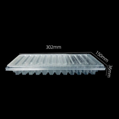 SH-0309 Emballages à carapace en PET transparent pour outils de diagnostic à réactifs de détection