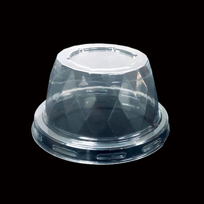 Couvercle de tasse en PET transparent pour le café Boba lait thé yogourt