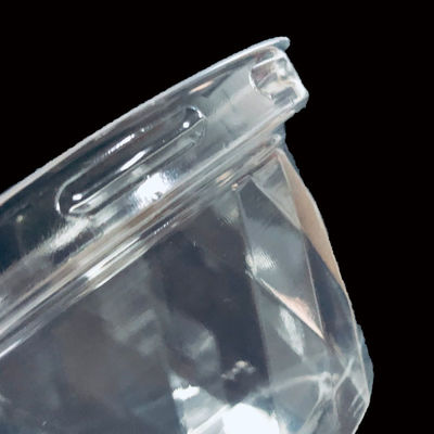Couvercle de tasse en PET transparent pour le café Boba lait thé yogourt