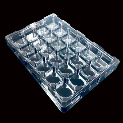 SH-0054 Plateau à ampoules en PET transparent pour les kits de test outils de diagnostic commande personnalisée acceptée