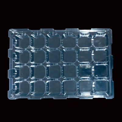 SH-0054 Plateau à ampoules en PET transparent pour les kits de test outils de diagnostic commande personnalisée acceptée