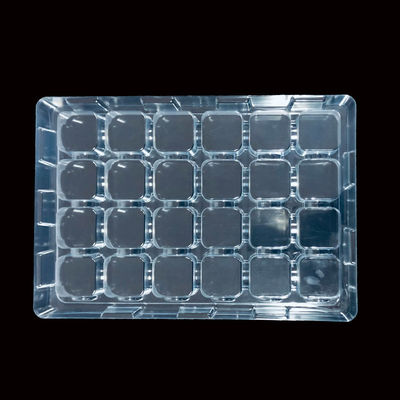 SH-0054 Plateau à ampoules en PET transparent pour les kits de test outils de diagnostic commande personnalisée acceptée