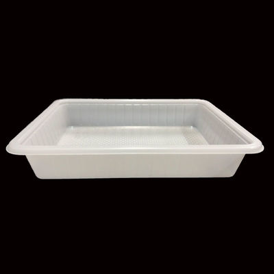 Plateau à ampoules en PP blanc pour gâteau de riz de boulangerie