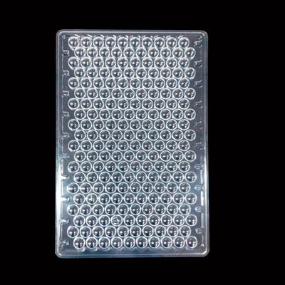 Classe 100 Plateau à ampoules en PET transparent Plateau moulé pour lentilles de contact et pièces optiques