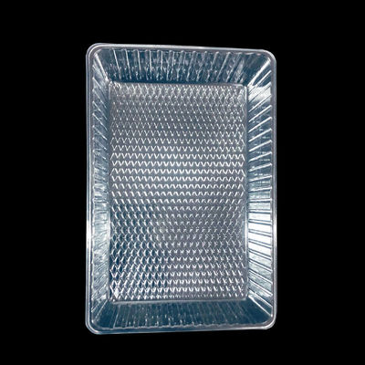 Boîtes en plastique PET transparentes plateau à ampoules pour le pain boulangerie muffin salade de gâteau sur mesure