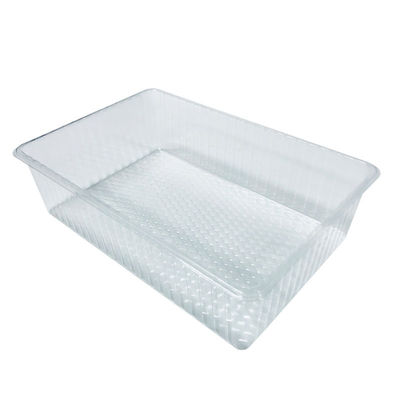 Boîtes en plastique PET transparentes plateau à ampoules pour le pain boulangerie muffin salade de gâteau sur mesure