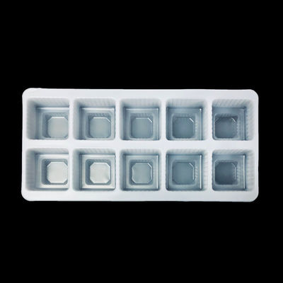39000m2 d'aire de production personnalisée huit sections plateau à ampoules en PP pour mini gâteau