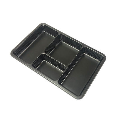 Plateau à ampoules en PP pour les aliments personnalisable jetable au micro-ondes résistant au froid sans BPA