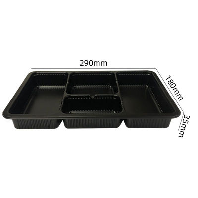 Plateau à ampoules en PP pour les aliments personnalisable jetable au micro-ondes résistant au froid sans BPA
