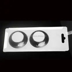 PET/PVC/PS/PP Emballage en ampoules en papier coulissant à triple pliage sur mesure pour pièces de monnaie