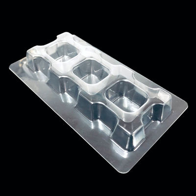 Blister personnalisé pour les composants électroniques en plastique PET de classe 100