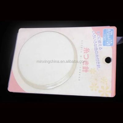 PET/PVC/PS/PP Emballage en ampoules en papier coulissant à triple pliage sur mesure pour pièces de monnaie