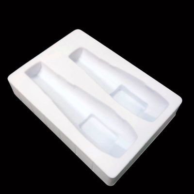 Boîte de collage en PVC blanc personnalisée MOQ 10000 pcs pour l'emballage personnalisé du kit de soins de la peau