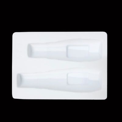 Boîte de collage en PVC blanc personnalisée MOQ 10000 pcs pour l'emballage personnalisé du kit de soins de la peau