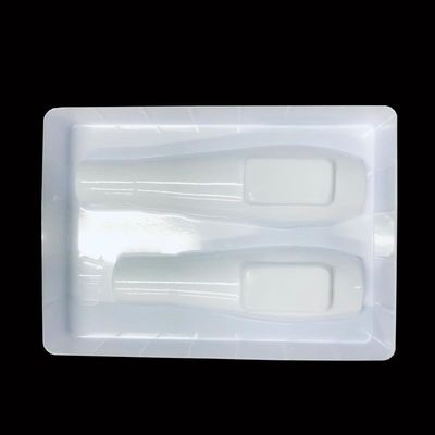 Boîte de collage en PVC blanc personnalisée MOQ 10000 pcs pour l'emballage personnalisé du kit de soins de la peau