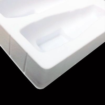 Boîte de collage en PVC blanc personnalisée MOQ 10000 pcs pour l'emballage personnalisé du kit de soins de la peau