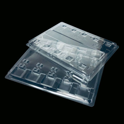 SH-0174 ODM Emballage en plastique PET transparent robuste plaquette avec couvercle 7 jours ouvrables